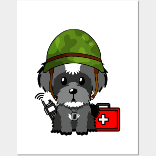 Medic Schnauzer Posters and Art